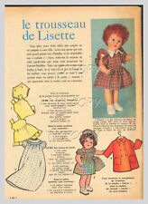 1960 document poupée d'occasion  Brignais
