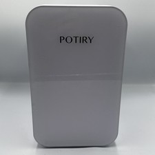 Mini geladeira portátil Potiry 4L/6 latas refrigerador e aquecedor AC/DC para cuidados com a pele branco comprar usado  Enviando para Brazil