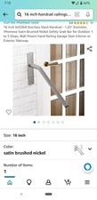 Handrail railings inch for sale  Etowah