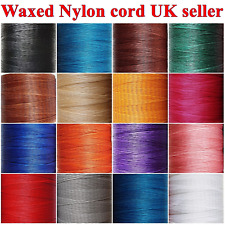 Waxed nylon cord for sale  LINCOLN