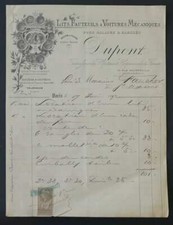 Invoice 1892 lit d'occasion  Expédié en Belgium