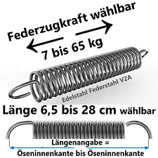 Edelstahl zugfeder maximale gebraucht kaufen  Mössingen