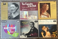Lot 6 Vintage London Records Vinyl Albums Lp Orchestra Chorus Music, usado comprar usado  Enviando para Brazil