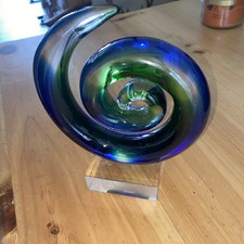Koru art glass for sale  SHEFFIELD