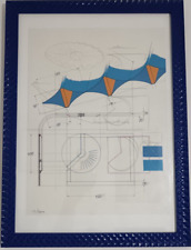 Agostino bonalumi serigrafia usato  Paola