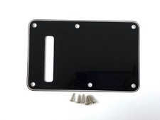 Capa tremolo FENDER STRATOCASTER Strat BACKPLATE preta 3 dobras comprar usado  Enviando para Brazil