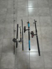Lotto canne pesca usato  Italia
