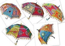 Indian Vintage Sun Parasol Wedding Party Decor Umbrella Wholesale Lot of 5 PC na sprzedaż  Wysyłka do Poland