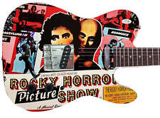 Guitarra gráfica Meat Loaf assinada Rocky Horror prova de vídeo exata ACOA Witness ITP comprar usado  Enviando para Brazil