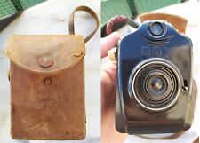 CAMARA VINTAGE DE BAQUELITA CON FUNDA CUERO BILORA BOY AÑOS 50 MADE IN GERMANY comprar usado  Enviando para Brazil