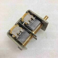 1 peça capacitor variável dielétrico de ar transmissão Dual Gang unidade dupla 365+365pF comprar usado  Enviando para Brazil