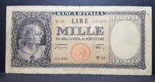 Banconota 1000 lire usato  Monserrato