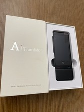 Dispositivo tradutor portátil empresarial ai voz 2 vias 139 idiomas.  Dispositivo inteligente. comprar usado  Enviando para Brazil