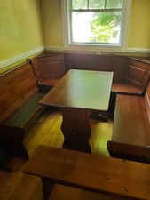 Wooden breakfast nook for sale  Lake Zurich