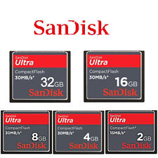 Cartão de memória 2/4/8/16GB SanDisk Ultra 30MB/S CompactFlash CF F. Câmera comprar usado  Enviando para Brazil
