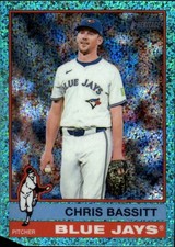 Usado, Escolha seu cartão 2025 Topps Heritage cromado cintilante azul claro prata aqua singles comprar usado  Enviando para Brazil