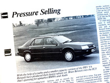 Renault turbo 1980s for sale  PRESTON