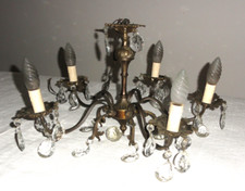 Lampadario antico vintage usato  Italia