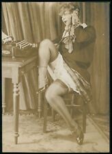 Telefone secretária Yva Richard nua francesa 1925 gelatina prata tamanho médio foto, usado comprar usado  Enviando para Brazil