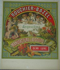 Authentique affiche ancienne d'occasion  Angoulême