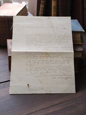 Lettre manuscrite 1861 d'occasion  Marseille XII