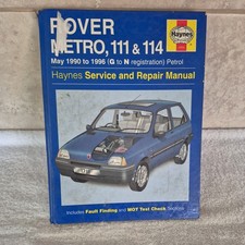 Haynes manual rover for sale  BRACKLEY