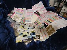 Adesivos decorativos de papelaria faça você mesmo arte scrapbooking diário caderno lote 16 comprar usado  Enviando para Brazil