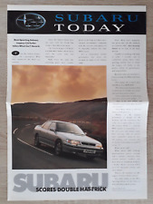 Subaru today newspaper for sale  BOURNE