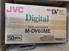 Opakowanie hurtowe (po 50 szt.) Kasety JVC M-DV60ME Mini DV na sprzedaż  Wysyłka do Poland