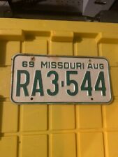 1969 missouri license for sale  Joplin