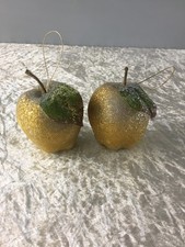 Weihnachtsdeko äpfel gold gebraucht kaufen  Ulm