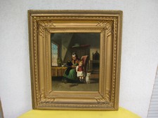 ölgemälde interieur szene gebraucht kaufen  Stuttgart