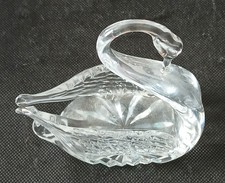vintage glass swan for sale  DERBY