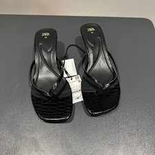 Zara black thong for sale  RICHMOND