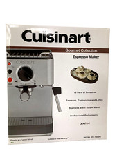 Cafeteira de espresso manual Cuisinart, 1,66 quartos, EM-100NP1 aço inoxidável comprar usado  Enviando para Brazil