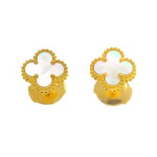 Brincos perfurados de madrepérola Van Cleef Arpels Sweet Alhambra 18K YG 90297639 comprar usado Brincos perfurados de madrepérola Van Cleef Arpels Sweet Alhambra 18K YG 90297639 comprar usado  Enviando para Brazil