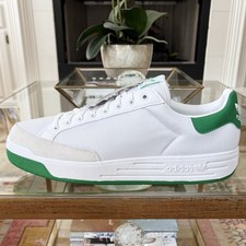 Tamanho 12 - Adidas Rod Laver - Branco/Verde Fairway - G99863 - ENVIO NO MESMO DIA comprar usado  Enviando para Brazil