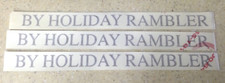 3pcs holiday rambler for sale  Fremont