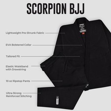 Bjj scorpion essential d'occasion  Expédié en Belgium