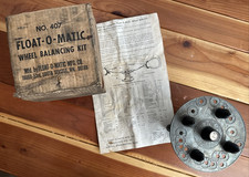 Vintage Float-O-Matic Balanceador de Roda Bolha Estação de Serviço Gas Ferramenta de Pneu Automático comprar usado  Enviando para Brazil