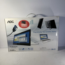 ✅ Monitor LED Portátil AOC 15.6" Ultra Slim HD USB 3.0 E1659FWU comprar usado  Enviando para Brazil
