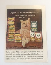 Vintage friskies canned for sale  Carney