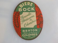Etiquette ancienne biere d'occasion  Hazebrouck