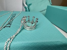 Tiffany crown sterling for sale  CORBY