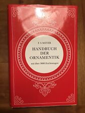 Handbuch rnamentik franz gebraucht kaufen  Krefeld