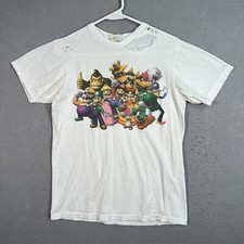 Camiseta Vintage Nintendo Personagens de Videogame Mario Donkey Kong Adulto Média, usado comprar usado  Enviando para Brazil