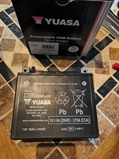 Batterie yuasa ytx20l gebraucht kaufen  Bettenfeld, Hasborn, Oberkail
