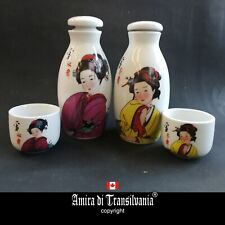 vaso de porcelana japonês antigo pintura gueixa colecionável cerâmica vintage 19º comprar usado  Enviando para Brazil