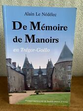 Bretagne mémoires manoirs d'occasion  Quimper