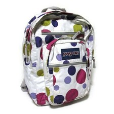 Mochila Jansport Dot bolsa de bolinhas branca 16,5" com desgaste comprar usado  Enviando para Brazil